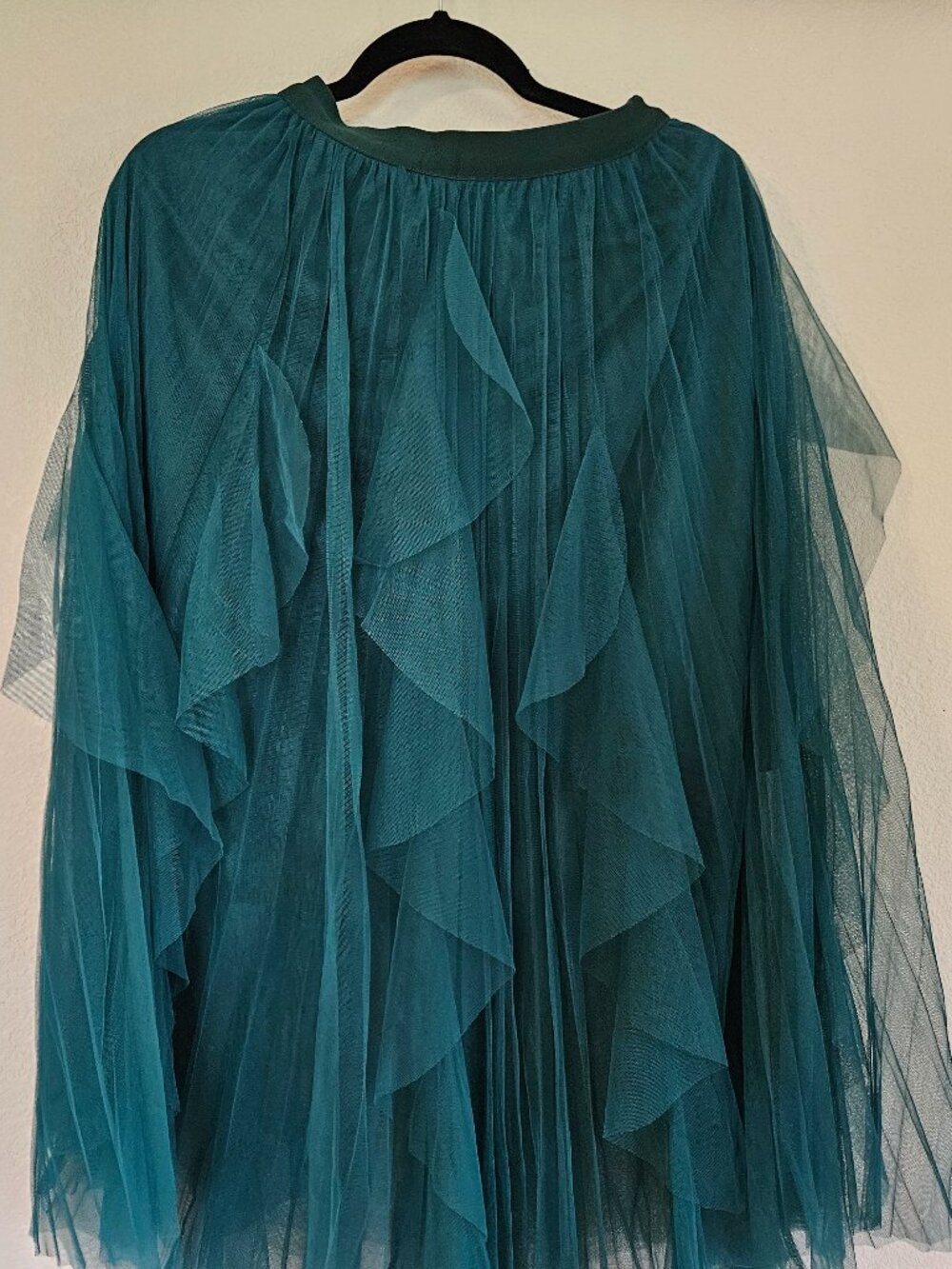 Green Tulle Skirt